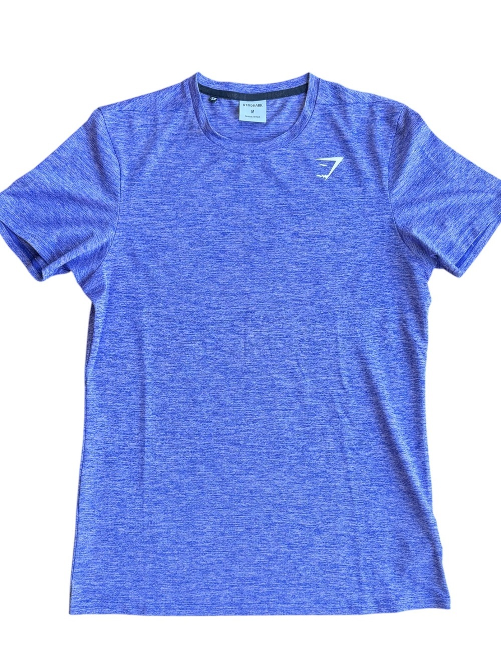 Gymshark Arrival Marl T-Shirt - Cobalt Purple/Powdered Lilac Marl Size: M